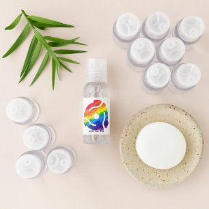 SlipperyJoe's plastic 45 RPM record adapter vibran Hand Sanitizer