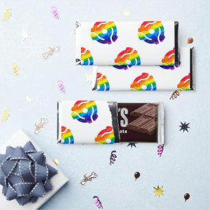 SlipperyJoe's plastic 45 RPM record adapter vibran Hershey Bar Favors