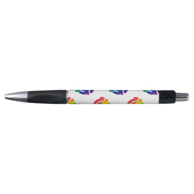 SlipperyJoe's plastic 45 RPM record adapter vibran Pen (Front)