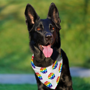 SlipperyJoe's plastic 45 RPM record adapter vibran Pet Bandana Collar