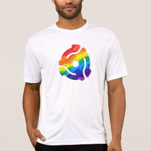 SlipperyJoe's plastic 45 RPM record adapter vibran T-Shirt