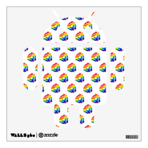 SlipperyJoe's plastic 45 RPM record adapter vibran Wall Decal