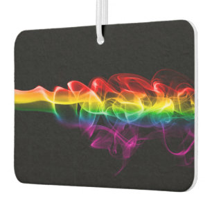 SlipperyJoe's plume of rainbow energy vapor caught Air Freshener