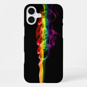 SlipperyJoe's plume of rainbow energy vapor caught iPhone 16 Plus Case