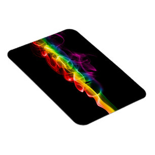 SlipperyJoe's plume of rainbow energy vapor caught Magnet