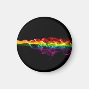 SlipperyJoe's plume of rainbow energy vapor caught Magnet