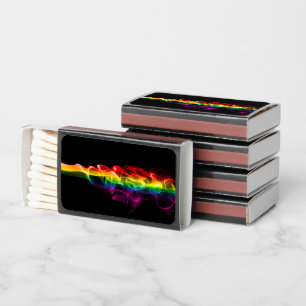 SlipperyJoe's plume of rainbow energy vapor caught Matchboxes