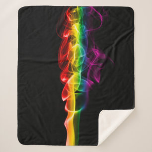 SlipperyJoe's plume of rainbow energy vapor caught Sherpa Blanket