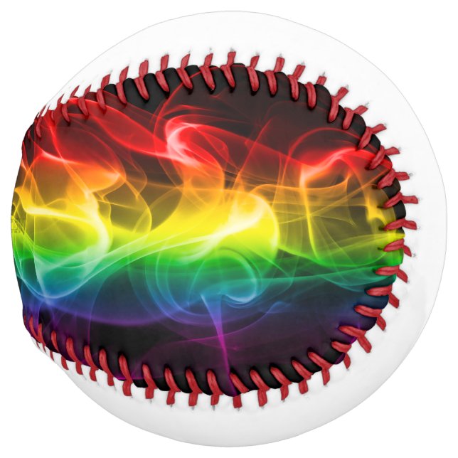 SlipperyJoe's plume of rainbow energy vapor caught Softball (Front Right)