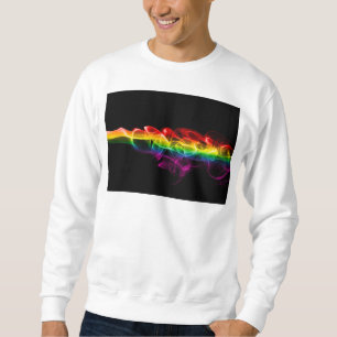 SlipperyJoe's plume of rainbow energy vapor caught Sweatshirt