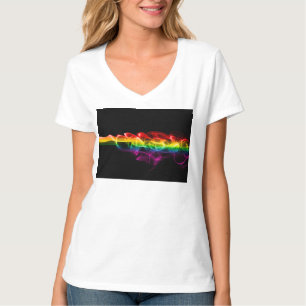 SlipperyJoe's plume of rainbow energy vapor caught T-Shirt
