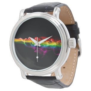 SlipperyJoe's plume of rainbow energy vapor caught Watch