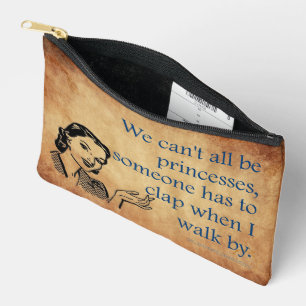 SlipperyJoe's Princess clap walking funny 50s vint Accessory Pouch