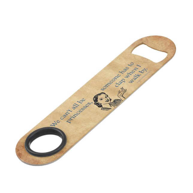 SlipperyJoe's Princess clap walking funny 50s vint Bar Key (Back Angled)