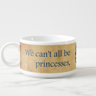 SlipperyJoe's Princess clap walking funny 50s vint Bowl
