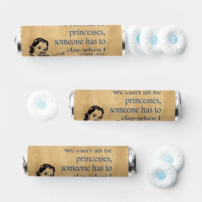 SlipperyJoe's Princess clap walking funny 50s vint Breath Savers® Mints (Assorted)