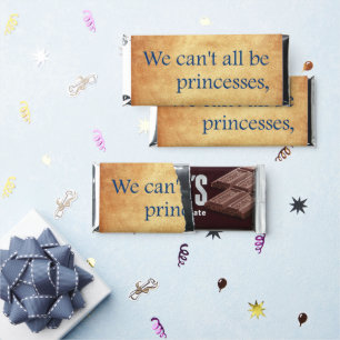 SlipperyJoe's Princess clap walking funny 50s vint Hershey Bar Favors