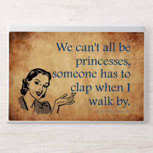 SlipperyJoe's Princess clap walking funny 50s vint HP Laptop Skin