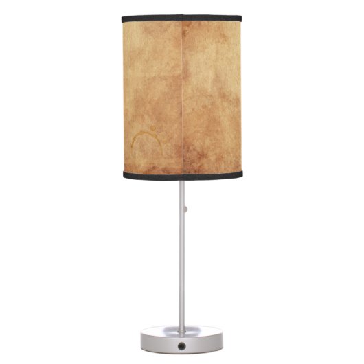 SlipperyJoe's Princess clap walking funny 50s vint Table Lamp (Back)