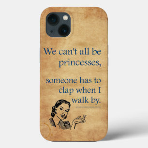SlipperyJoe's princesses clap vintage poster retro iPhone 13 Case
