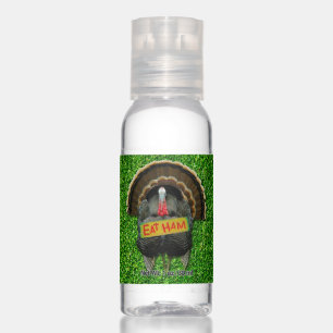 SlipperyJoe's proud turkey eat ham red wattle hang Hand Sanitizer