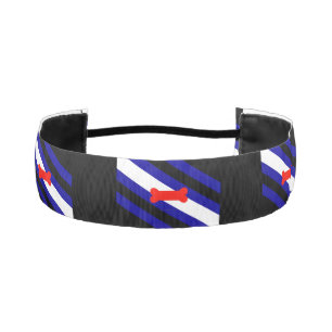 SlipperyJoe's puppy play pride flag express kink i Athletic Headband