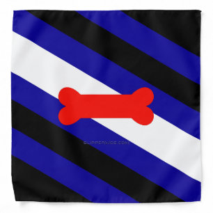 SlipperyJoe's puppy play pride flag express kink i Bandana