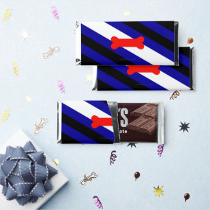 SlipperyJoe's puppy play pride flag express kink i Hershey Bar Favors