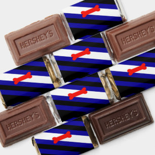 SlipperyJoe's puppy play pride flag express kink i Hershey's Miniatures