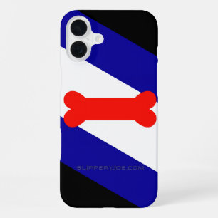 SlipperyJoe's puppy play pride flag express kink i iPhone 16 Plus Case