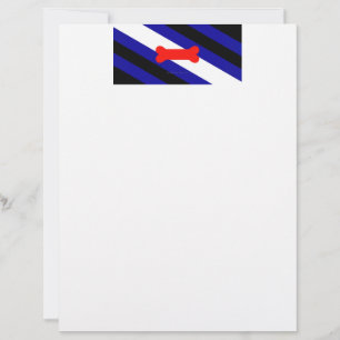 SlipperyJoe's puppy play pride flag express kink i Letterhead