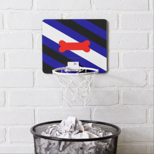 SlipperyJoe's puppy play pride flag express kink i Mini Basketball Hoop