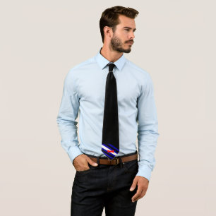 SlipperyJoe's puppy play pride flag express kink i Neck Tie
