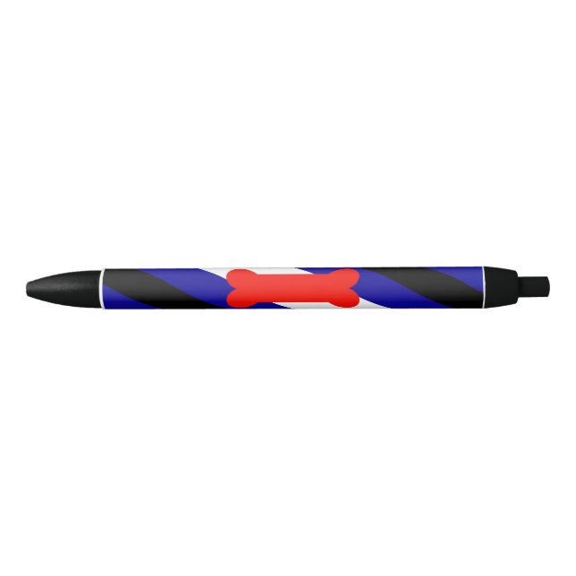 SlipperyJoe's puppy play pride flag express kink i Pen (Front)