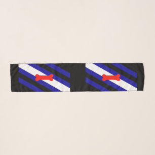 SlipperyJoe's puppy play pride flag express kink i Scarf