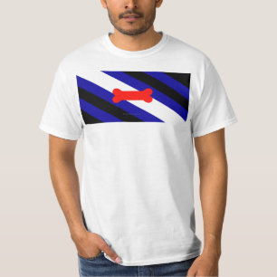 SlipperyJoe's puppy play pride flag express kink i T-Shirt