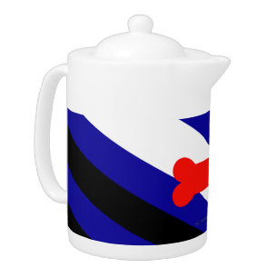 SlipperyJoe's puppy play pride flag express kink i Teapot