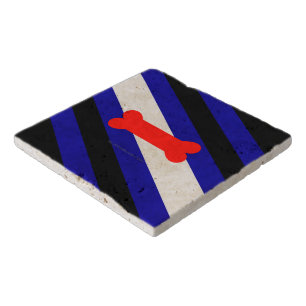SlipperyJoe's puppy play pride flag express kink i Trivet