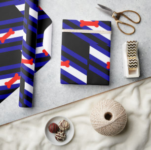 SlipperyJoe's puppy play pride flag express kink i Wrapping Paper