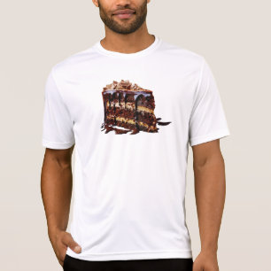 SlipperyJoe's pure chocolate cake decadence rich s T-Shirt