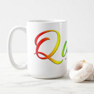 SlipperyJoe's queer single expressive word smooth Coffee Mug
