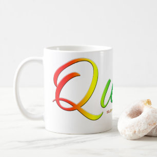 SlipperyJoe's queer single expressive word smooth Coffee Mug