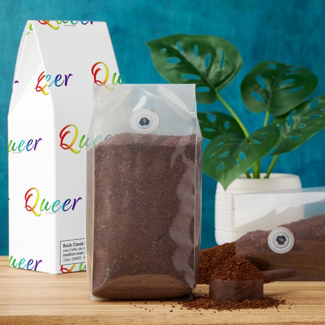 SlipperyJoe's queer single expressive word smooth  Roasted Coffee (Ground)