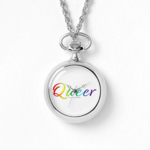 SlipperyJoe's queer single expressive word smooth Watch