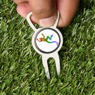 SlipperyJoe's rainbow gradient frog vibrant amphib Divot Tool