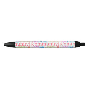 SlipperyJoe's rainbow LGBTQ+ community word cloud Pen