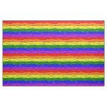 SlipperyJoe's rainbow pride colors glossy liquid t Fabric