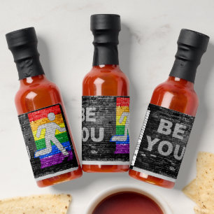 SlipperyJoe's rainbow pride colors panel urban str Hot Sauces
