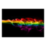 SlipperyJoe's Rainbow smoke vapor ripple rainbow c Poster