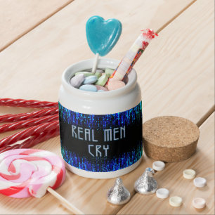 SlipperyJoe's real men cry tears emotions digital Candy Jar